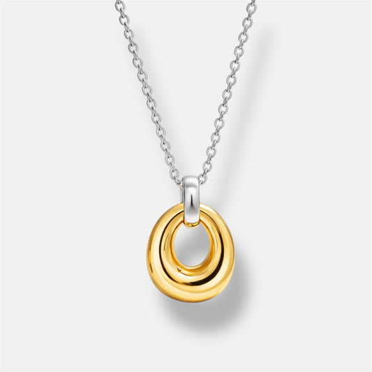 Halo Two-tone Necklace