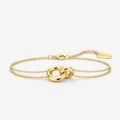 Gold Unity Ring Bracelet