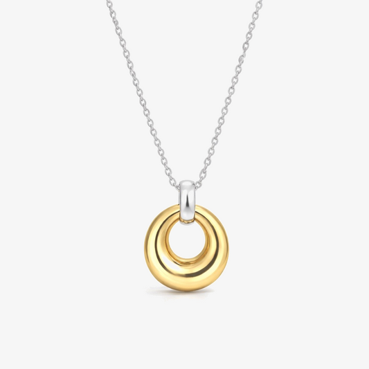 Halo Two-tone Necklace