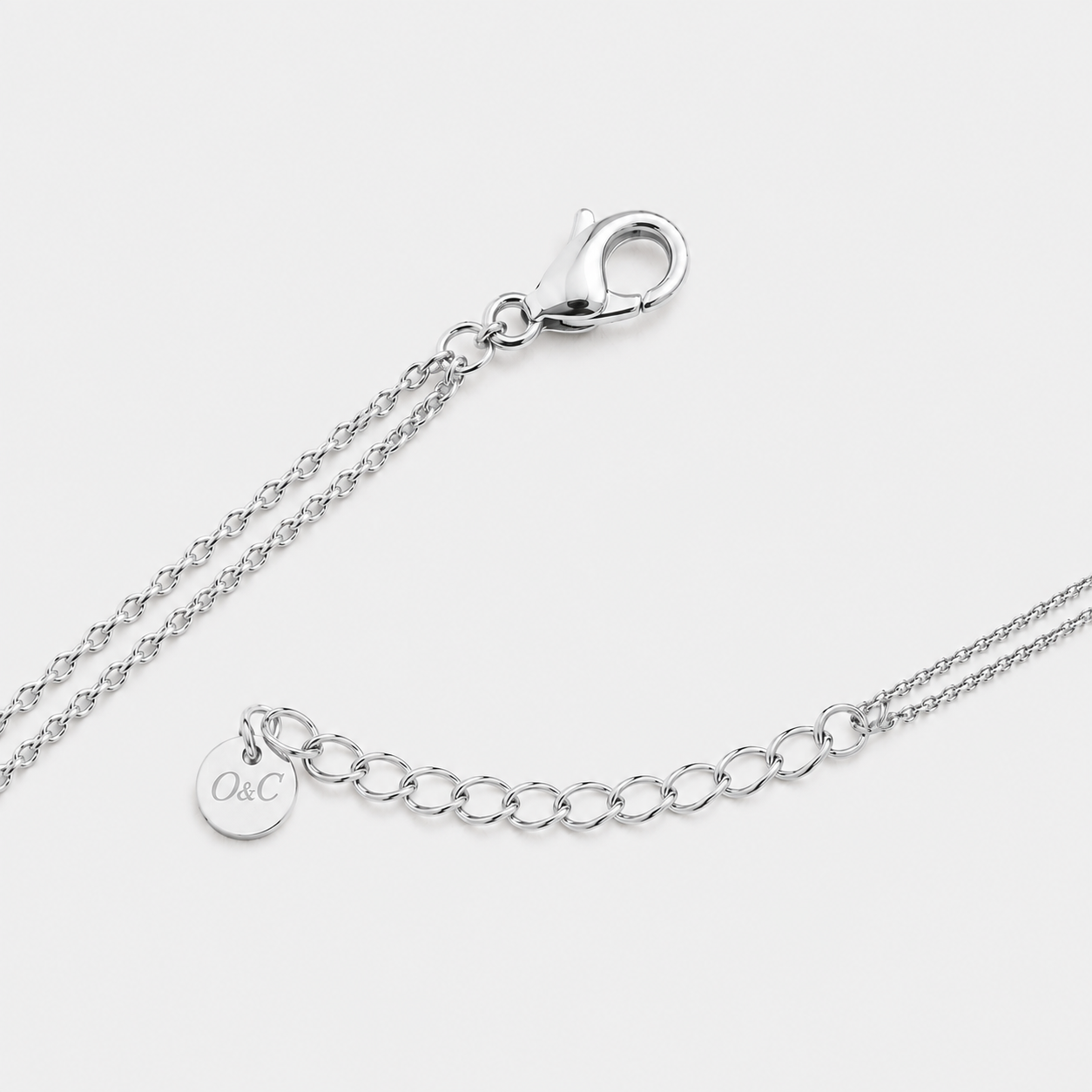 Silver Unity Ring Necklace